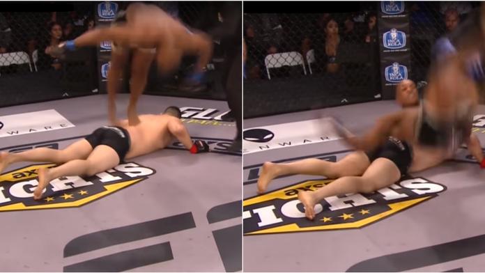 Nejdřív KO, pak salto na zádech soupeře: Bijec za to skončil! VIDEO