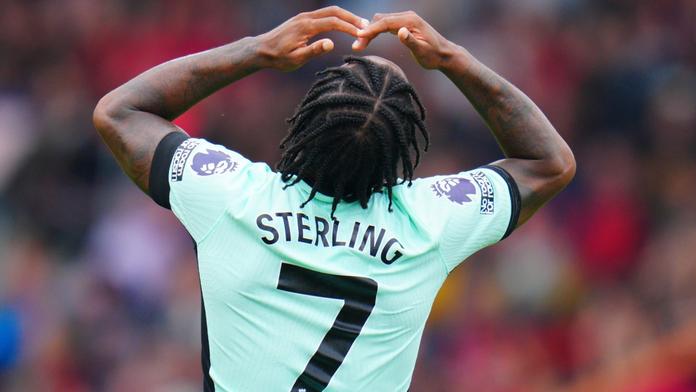 Zklamaný Raheem Sterling 