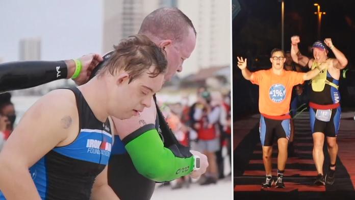 Pravý ironman! Nikic jako první muž s Downovým syndromem zvládl triatlon 