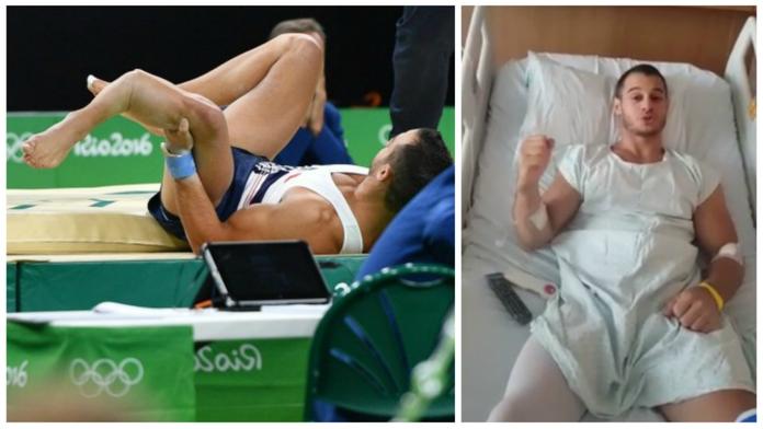 Gymnasta poslal po děsivém zranění dojemný vzkaz: Vrátím se!