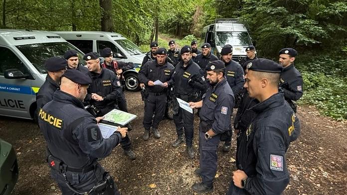 Policejní pátrání ilustrační
