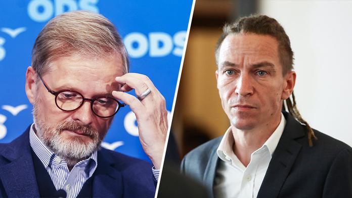 Petr Fiala a Ivan Bartoš