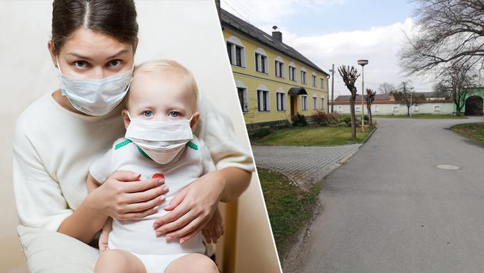 Maminka s dítětem uvízla v uzavřené zóně! Hošík prodělal vážnou nemoc
