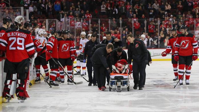 Strach v New Jersey: Frolík popsal děsivé zranění hráče Devils!