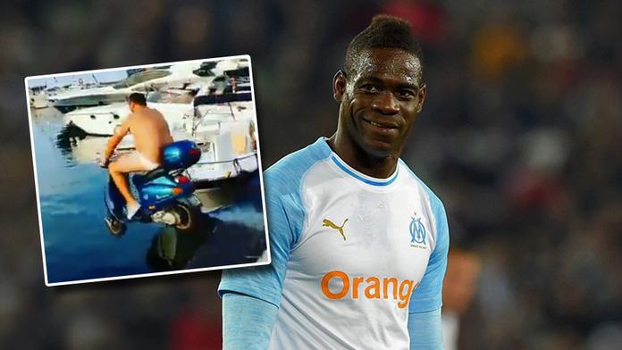 Šílená sázka Balotelliho: Majitele baru donutil sjet na skútru do moře!