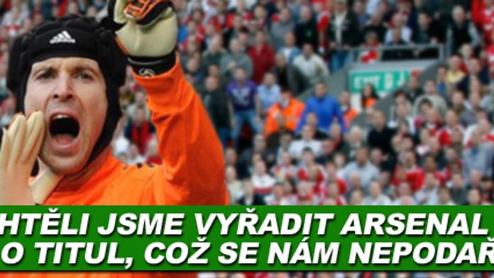 Čech: Chtěli jsme vyřadit Arsenal z boje o titul, což se nám nepodařilo
