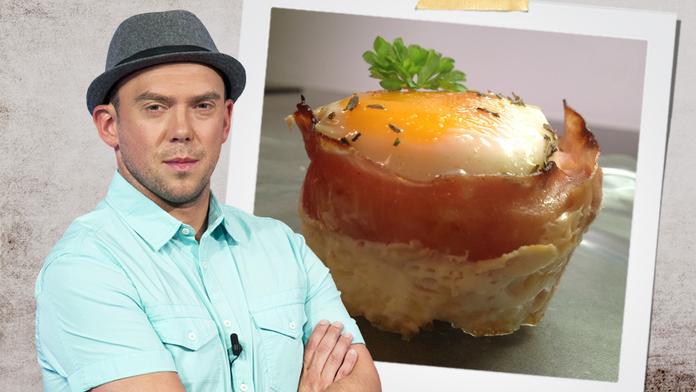 Tip na skvělou snídani! Láďa Hruška připravil vajíčkové muffiny
