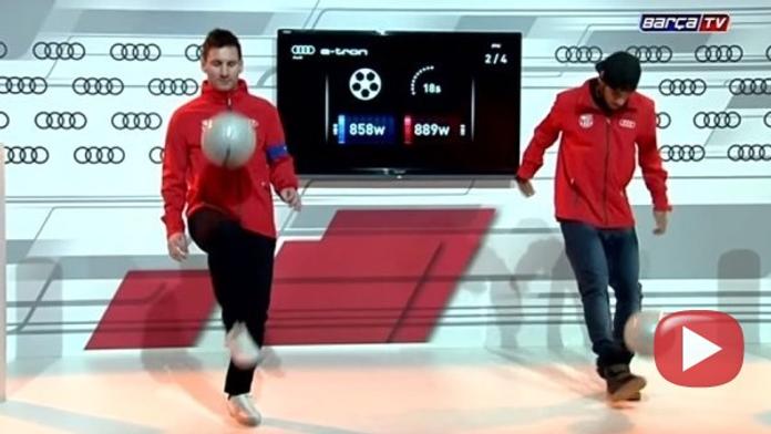 Pořádný souboj! Messi, nebo Neymar, kdo udělá víc nožiček?