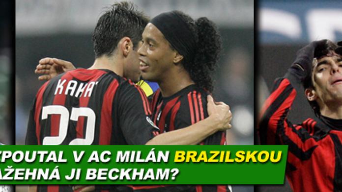 Kaká rozpoutal v AC Milán brazilskou válku, kouč chválí