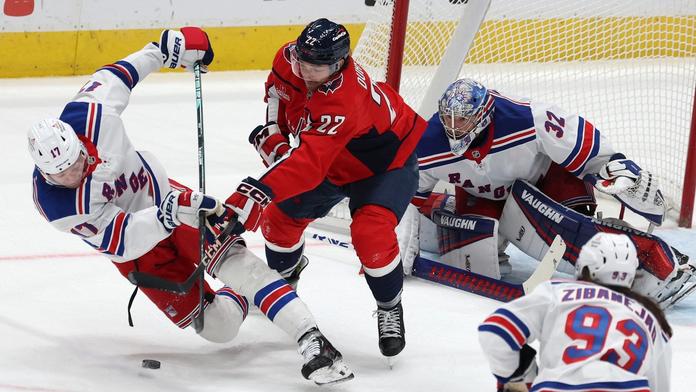 Rangers nepomohla Chytilova trefa, prohru neodvrátil ani dvougólový Pastrňák