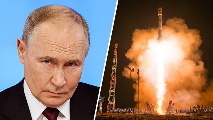 Vladimir Putin a kosmodrom Plesetsk