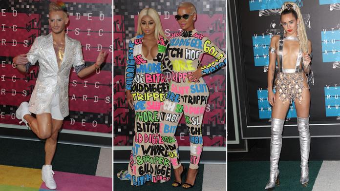 CENY MTV: Šílené oblečky, Miley Cyrus jako prase a nadávky!