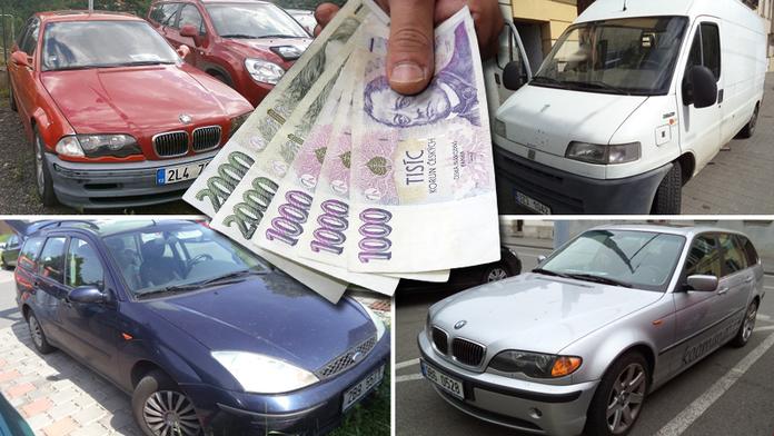 Exekutoři rozprodávají auta: Bavorák za 25 tisíc, focus za 14