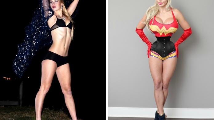 Žena si nechala odstranit 6 žeber! Chce vypadat jako z animáku