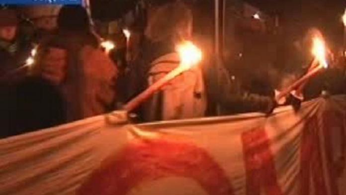 VIDEO: Němečtí aktivisté stále brání strom