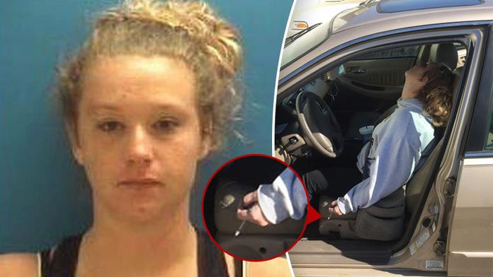 Erika (25) se zfetovala před svým dítětem! Chlapeček brečel v autě
