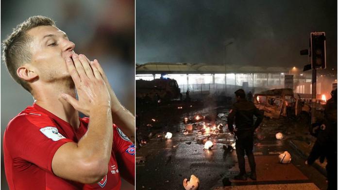 Exploze u stadionu Besiktas Istanbul: Tomáš Necid odjel včas!