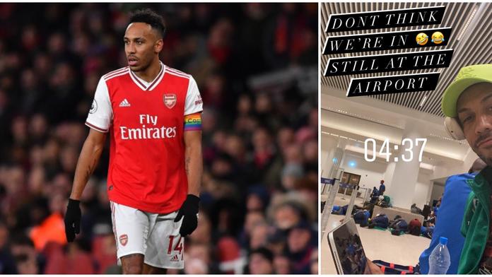 Tvrdá noc pro repre Gabonu! Kanga i Aubameyang museli spát na letišti