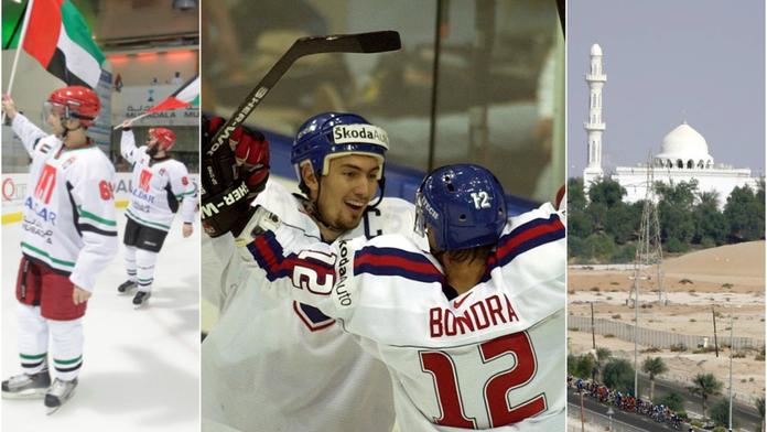 Bývalé hvězdy NHL vyráží do pouště! Chtějí talenty z Abú Zabí