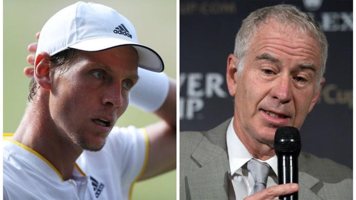 V Česku neodpovím! McEnroe se vyhnul otázce na Berdycha
