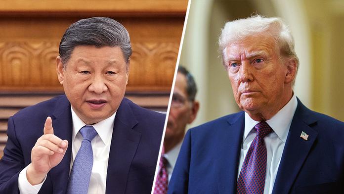 Si Ťin-pching a Donald Trump