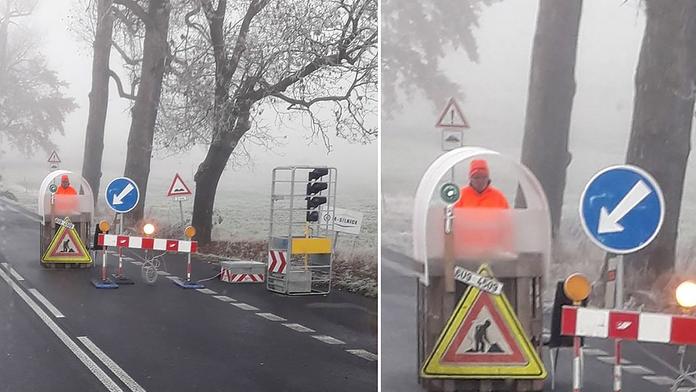 Moderní technologie v českém stylu: Dopravu u Příbrami řídí živý semafor!