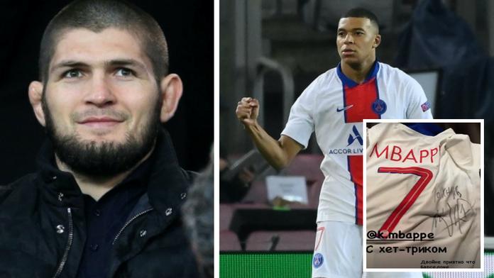 Další dres do sbírky: Podepsaný trikot Mbappého dostal UFC šampion