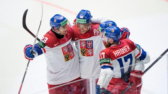 Češi přetlačili Nory o jediný gól, rozhodl David Pastrňák