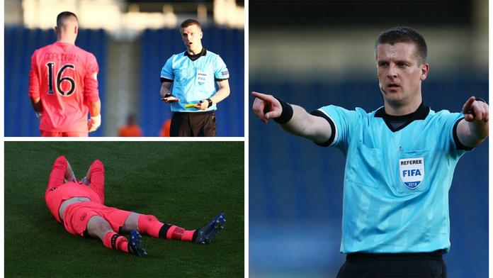 Český sudí vyloučil gólmana, který chytil penaltu! Proč to udělal?