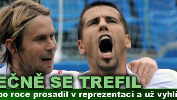 Baroš se po roce trefil za reprezentaci a už myslí na Slováky