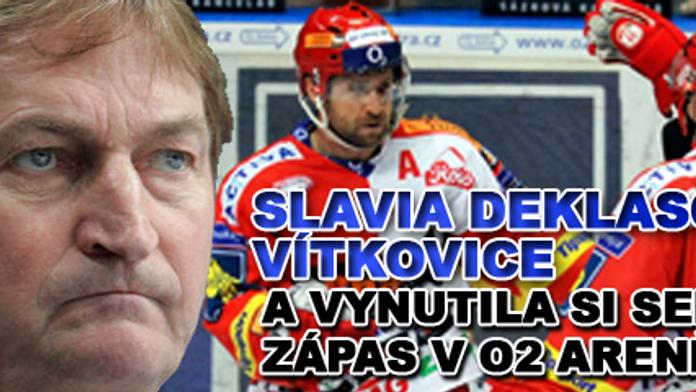 Slavia si díky výhře nad Vítkovicemi vynutila sedmý zápas