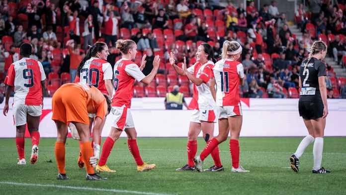 Slávistky vykročily razantně vstříc Lize mistryň. Kluži nastřílely pět gólů