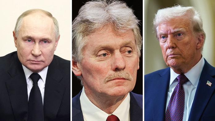 Vladimir Putin, Dmitrij Peskov a Donald Trump