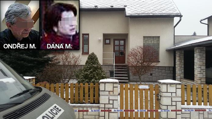 FOTKY Z MÍSTA VRAŽDY: Ubodal zastupitele z Albrechtic a jeho ženu, kvůli sporu o peníze
