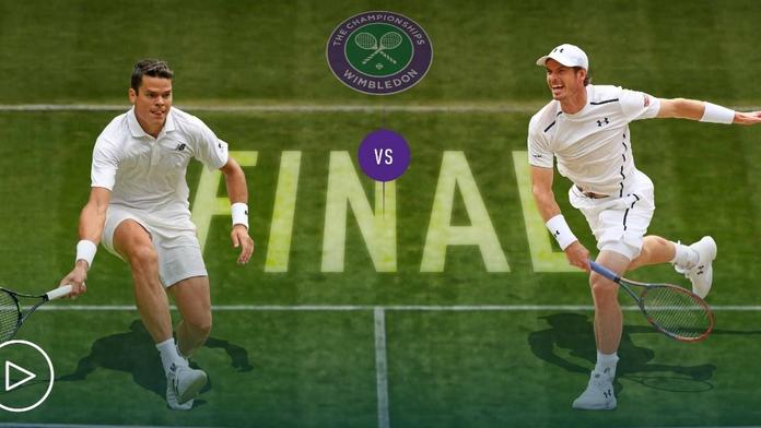 Wimbledon sleduje poslední bitvu: Murray ničí Raoniče