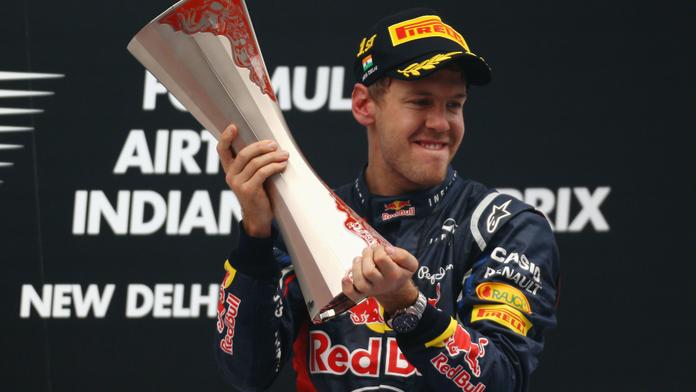 Velkou cenu Indie ovládl suverén Vettel a přiblížil se zisku titulu