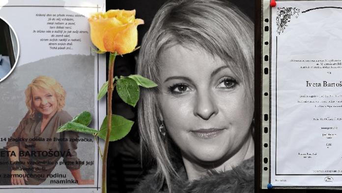 Dvě parte Ivety Bartošové: Rychtářova strohá listina a vřelá vzpomínka maminky