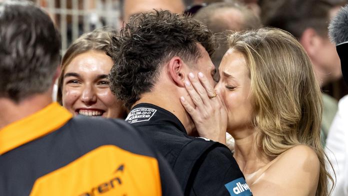 Lando Norris s přítelkyní