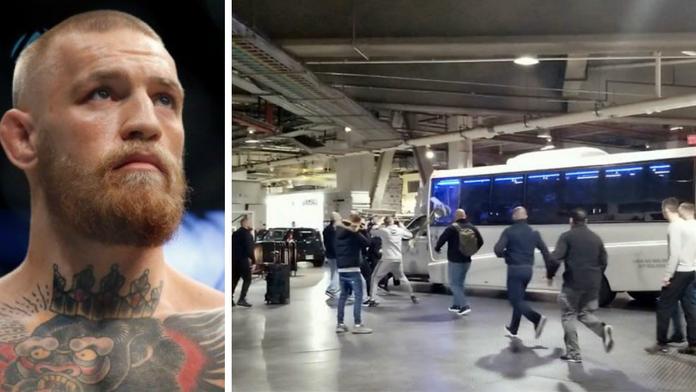 VIDEA: Šílený McGregor zaútočil na autobus! Skončil v poutech!