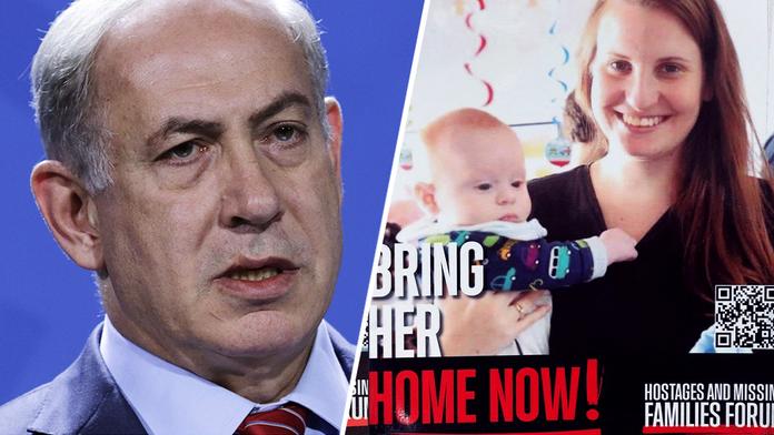 Benjamin Netanyahu a Shiri Bibas