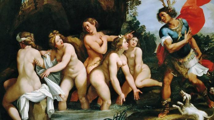 Diana a Actaeon, Giuseppe Cesari