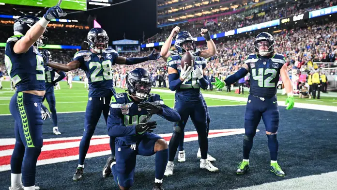 Seattle Seahawks slaví