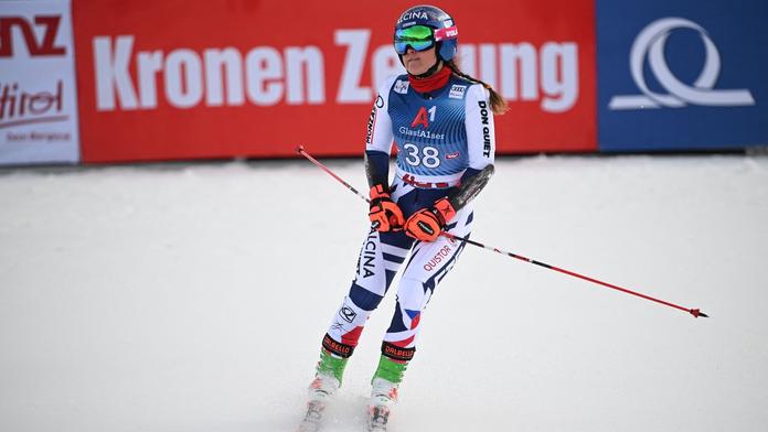 Česká lyžařka Adriana Jelínková