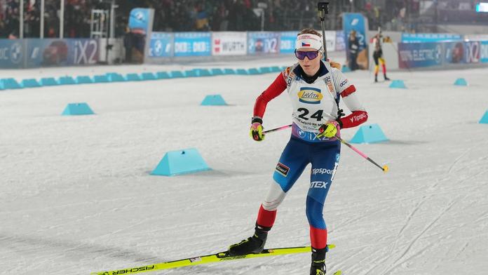Sprint žen totálně ovládly Francouzky. Nejlepší z Češek byla Davidová