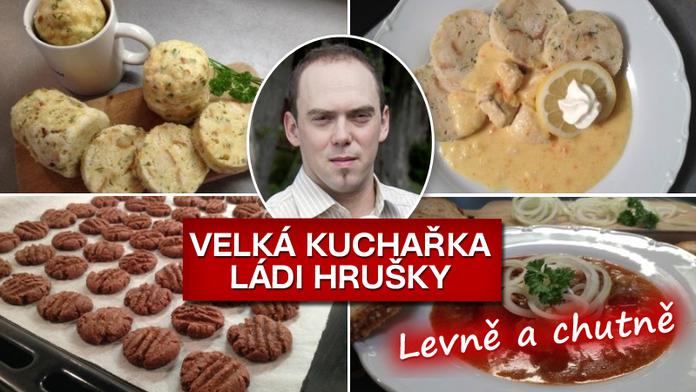 NESTIHLI jste si zapsat recept LÁDI HRUŠKY? Včetně výborných knedlíků a kakaových sušenek
