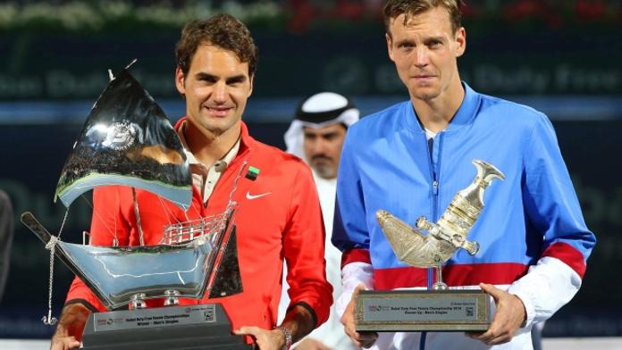 Hlavní páteční menu v Indian Wells: Berdych versus Federer