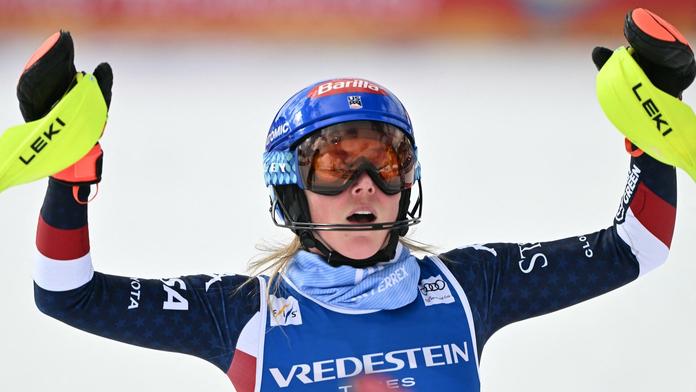 Jako první v historii. Shiffrinová vyhrála svůj stý závod ve Světovém poháru