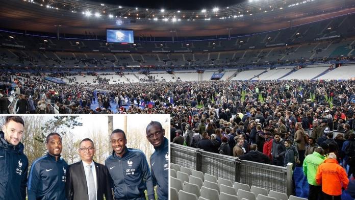 Teroristu nepustil na stadion, teď se setkal s fotbalisty Francie!