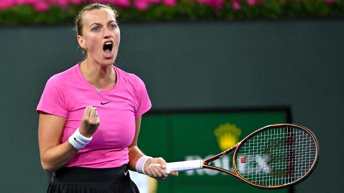 Český duel v Indian Wells zvládla Muchová. Kvitová si poradila s favoritkou