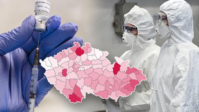 Epidemie koronaviru je na ústupu. Tři okresy, kde je v Česku nejhůře